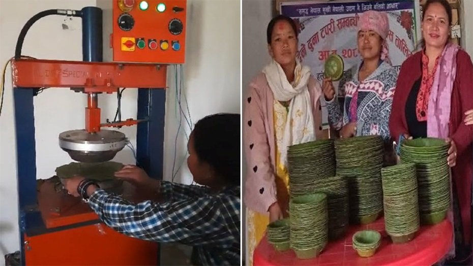 दिक्तेलमा दुना–टपरी उद्योगले प्लाष्टिकजन्य वस्तु विस्थापित गर्दै
